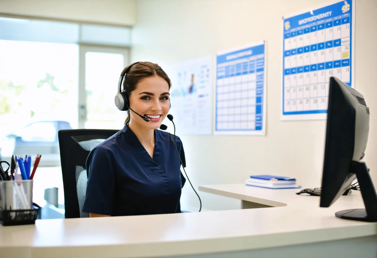 Accueil téléphonique médical professionnel