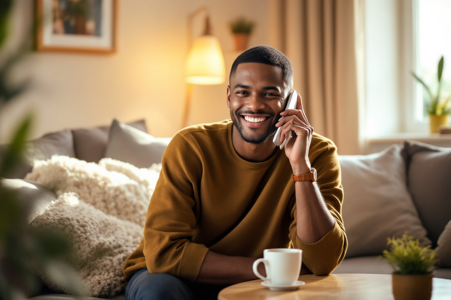 Client satisfait grâce à la permanence téléphonique